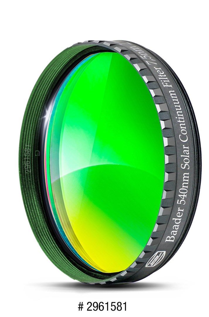 Baader Solar Continuum Filter 7.5nm 2" Baader Solar Continuum Filter 7.5nm 2"