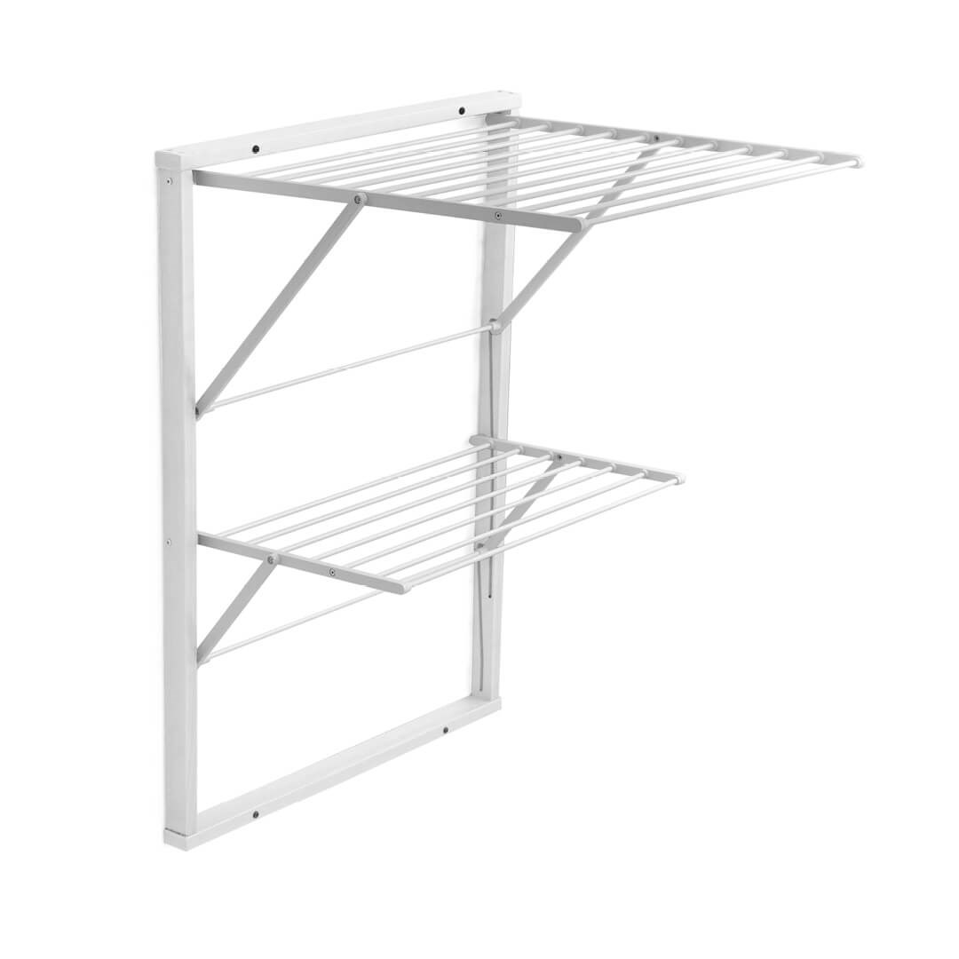 ARREDAMENTI KEVIN Wall-mounted drying rack - 64 x 67 cm, White ARREDAMENTI KEVIN Wall-mounted drying rack - 64 x 67 cm, White