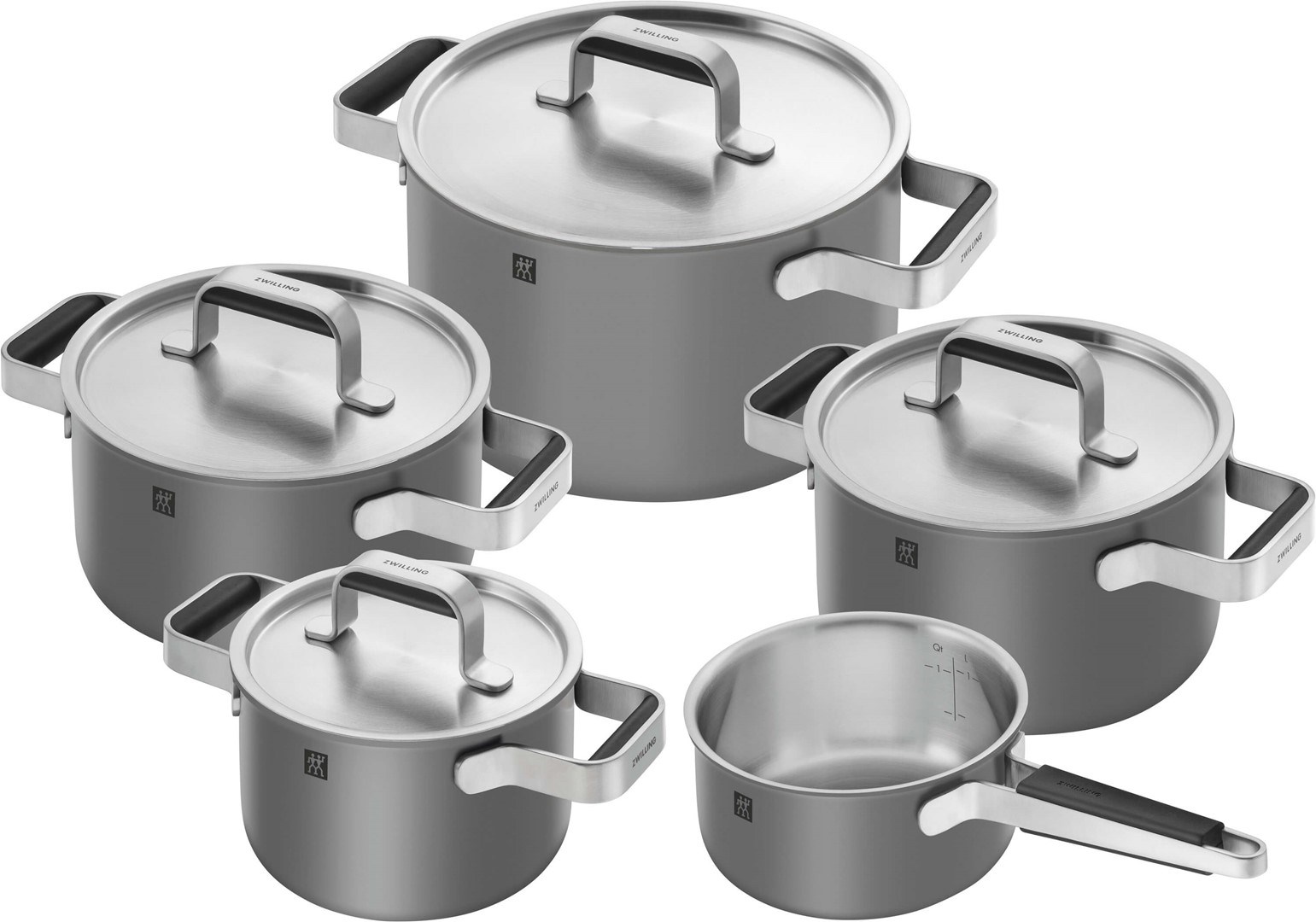 ZWILLING PURE Set of 5 Pots ZWILLING PURE Set of 5 Pots