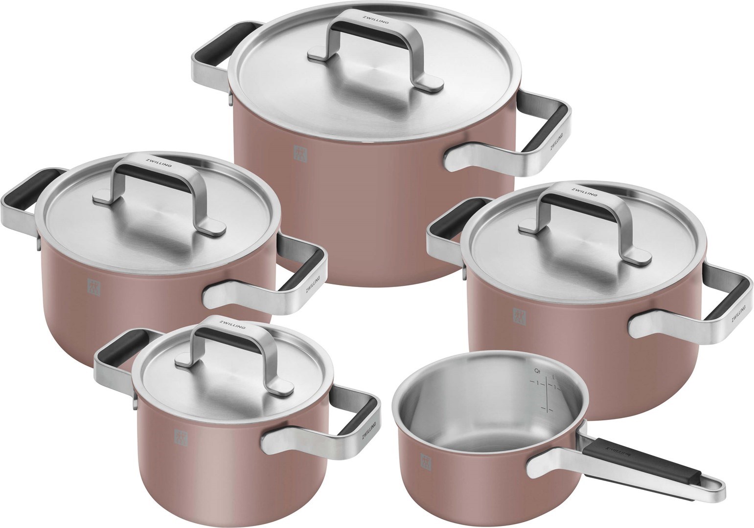 ZWILLING PURE Set of 5 Pots ZWILLING PURE Set of 5 Pots