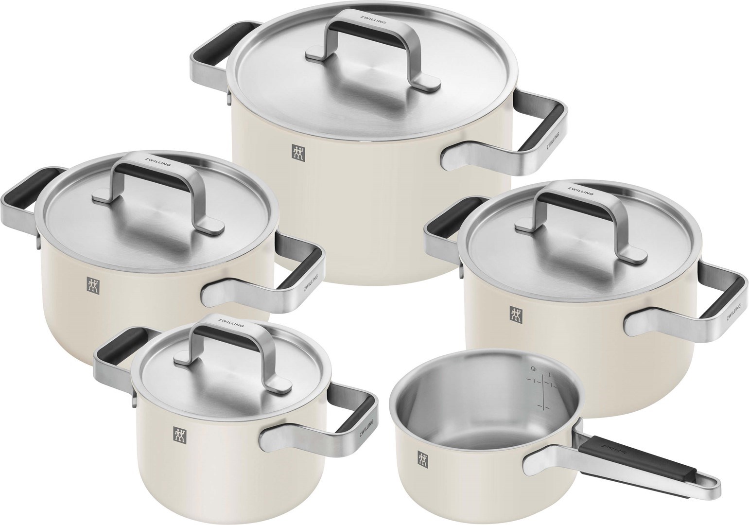 ZWILLING PURE Set of 5 Pots ZWILLING PURE Set of 5 Pots