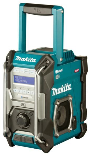 Makita MR004G radio Worksite Analog & digital Black, Green Makita MR004G radio Worksite Analog & digital Black, Green
