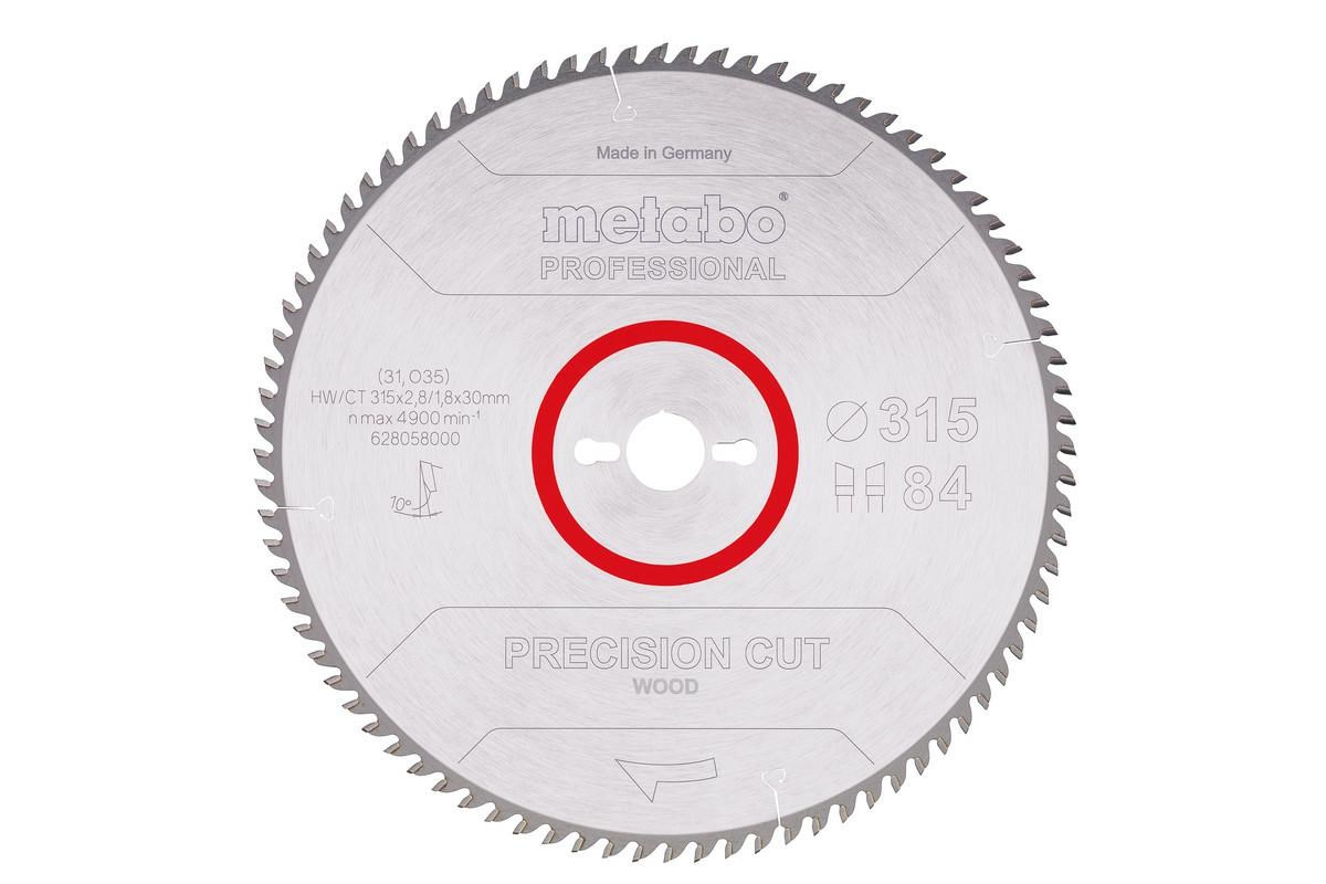 METABO CIRCULAR SAW HW/CT 315x30x84z PRECISION CUT WOOD PROFESSIONAL METABO CIRCULAR SAW HW/CT 315x30x84z PRECISION CUT WOOD PROFESSIONAL