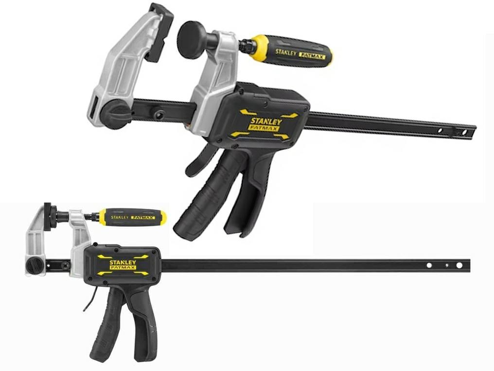 Stanley FATMAX FMHT83008-0 clamp F-clamp 46 cm Black, Grey, Yellow Stanley FATMAX FMHT83008-0 clamp F-clamp 46 cm Black, Grey, Yellow