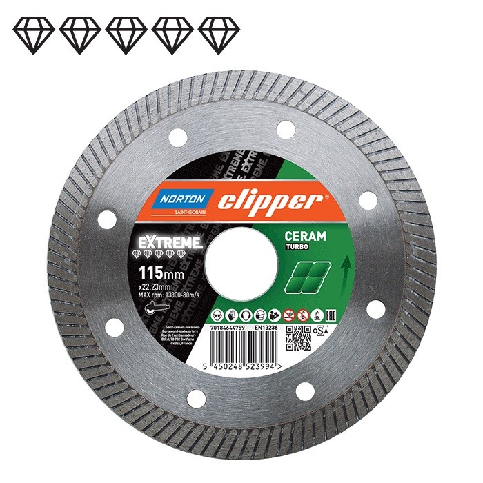 Extreme Ceramic H9 Diamond Blade 230 x 25.4 mm Extreme Ceramic H9 Diamond Blade 230 x 25.4 mm