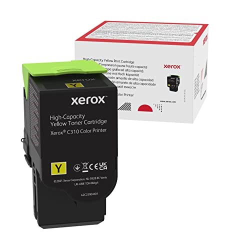 Xerox Genuine ® C310 Color Printer/C315 Color Multifunction Printer Yellow High capacity Toner Cartridge (5500 Pages) - 006R04367 Xerox Genuine ® C310 Color Printer/C315 Color Multifunction Printer Yellow High capacity Toner Cartridge (5500 Pages) - 006R04367