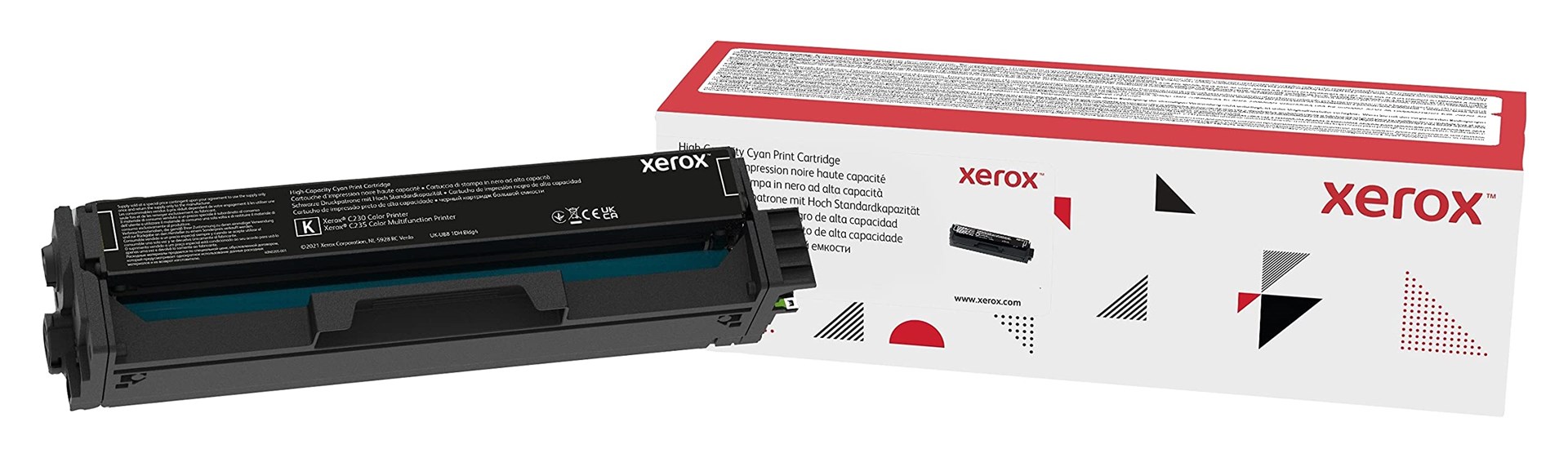 Xerox Genuine ® C230 Color Printer/C235 Color Multifunction Printer Black High capacity Toner Cartridge (3000 Pages) - 006R04391 Xerox Genuine ® C230 Color Printer/C235 Color Multifunction Printer Black High capacity Toner Cartridge (3000 Pages) - 006R04391