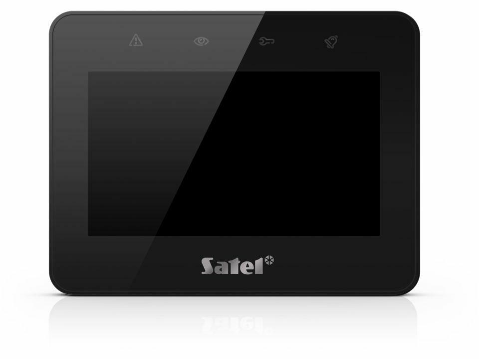 SATEL 4.3" touch screen keypad INT-TSG2R-B black SATEL 4.3" touch screen keypad INT-TSG2R-B black