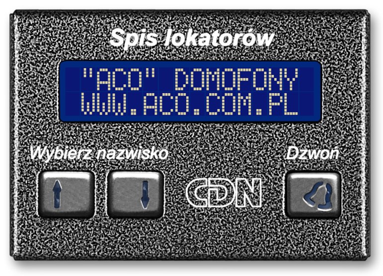 ACO CDN-230E GR Electronic Tenant Inventory graphite ACO CDN-230E GR Electronic Tenant Inventory graphite