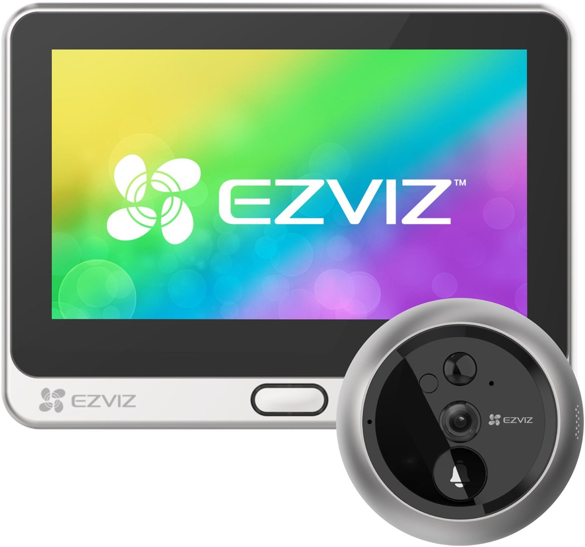 EZVIZ DP2C video intercom system 2 MP 10.9 cm (4.3") Gold EZVIZ DP2C video intercom system 2 MP 10.9 cm (4.3") Gold
