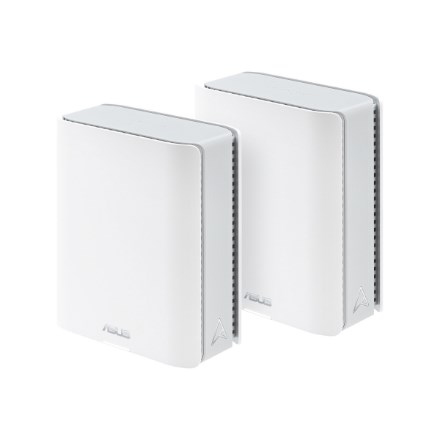 ASUS ZenWiFi BT10 (2pk) Tri-band (2.4 GHz / 5 GHz / 6 GHz) Wi-Fi 7 (802.11be) White 3 Internal ASUS ZenWiFi BT10 (2pk) Tri-band (2.4 GHz / 5 GHz / 6 GHz) Wi-Fi 7 (802.11be) White 3 Internal