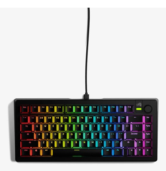 Glorious Gaming GMMK 3 Prebuilt keyboard USB QWERTY US English Black Glorious Gaming GMMK 3 Prebuilt keyboard USB QWERTY US English Black