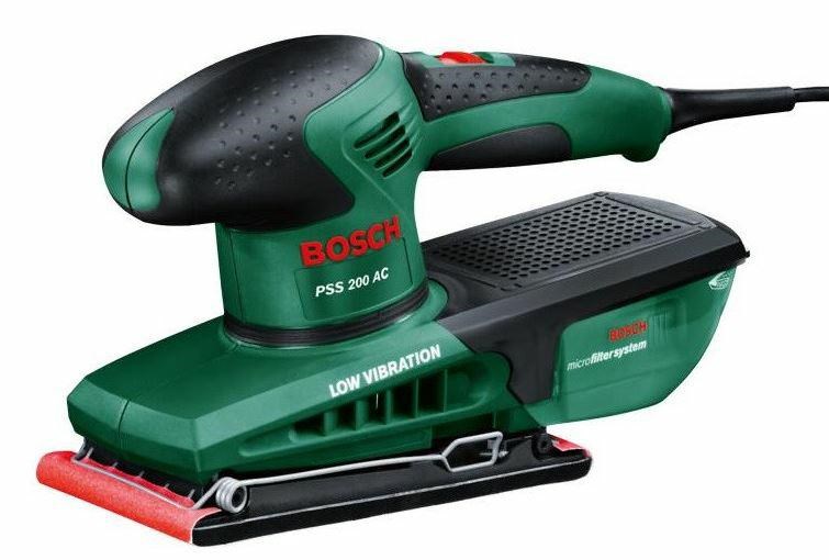 Bosch PSS 200 AC Orbital sander 24000 OPM Black, Green 200 W Bosch PSS 200 AC Orbital sander 24000 OPM Black, Green 200 W