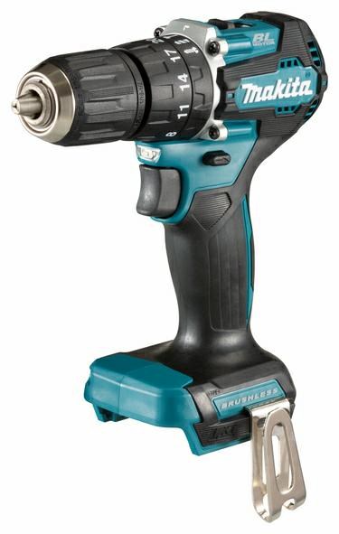 Makita DHP487Z drill 1700 RPM Keyless 1.4 kg Black, Blue Makita DHP487Z drill 1700 RPM Keyless 1.4 kg Black, Blue