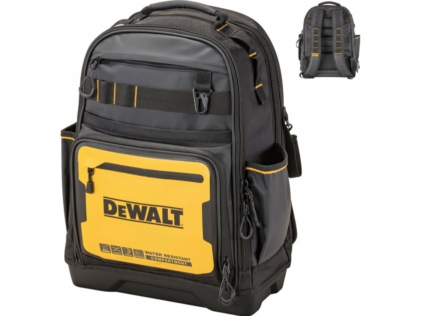 DeWALT 1680D Fabric Backpack with Shoulder Strap 350mm x 200mm x 480mm DeWALT 1680D Fabric Backpack with Shoulder Strap 350mm x 200mm x 480mm