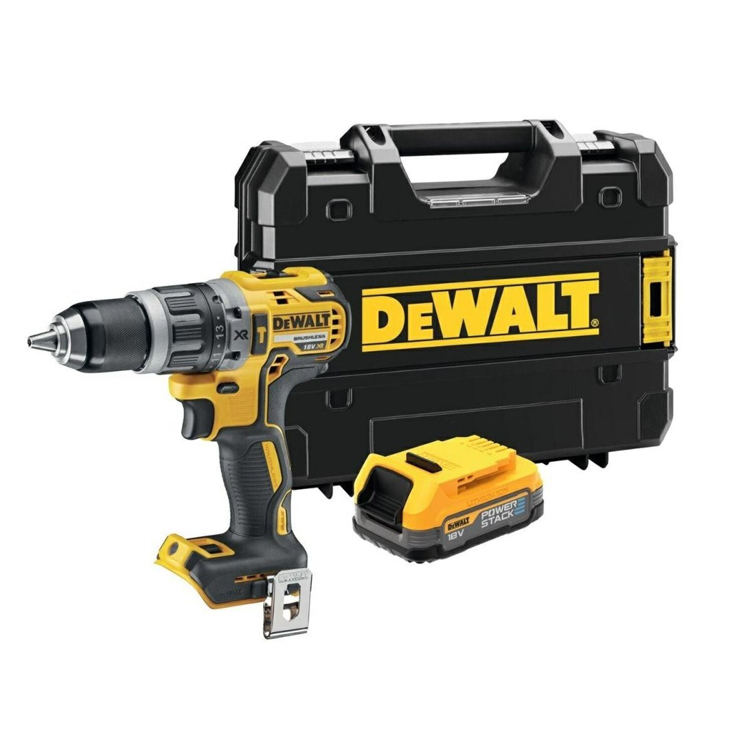 DEWALT. SCREWDRIVER UD.18V DCD796E1T 70/27Nm 1x1,7Ah POWERSTACK WITHOUT CHARGER, TSTAK DEWALT. SCREWDRIVER UD.18V DCD796E1T 70/27Nm 1x1,7Ah POWERSTACK WITHOUT CHARGER, TSTAK