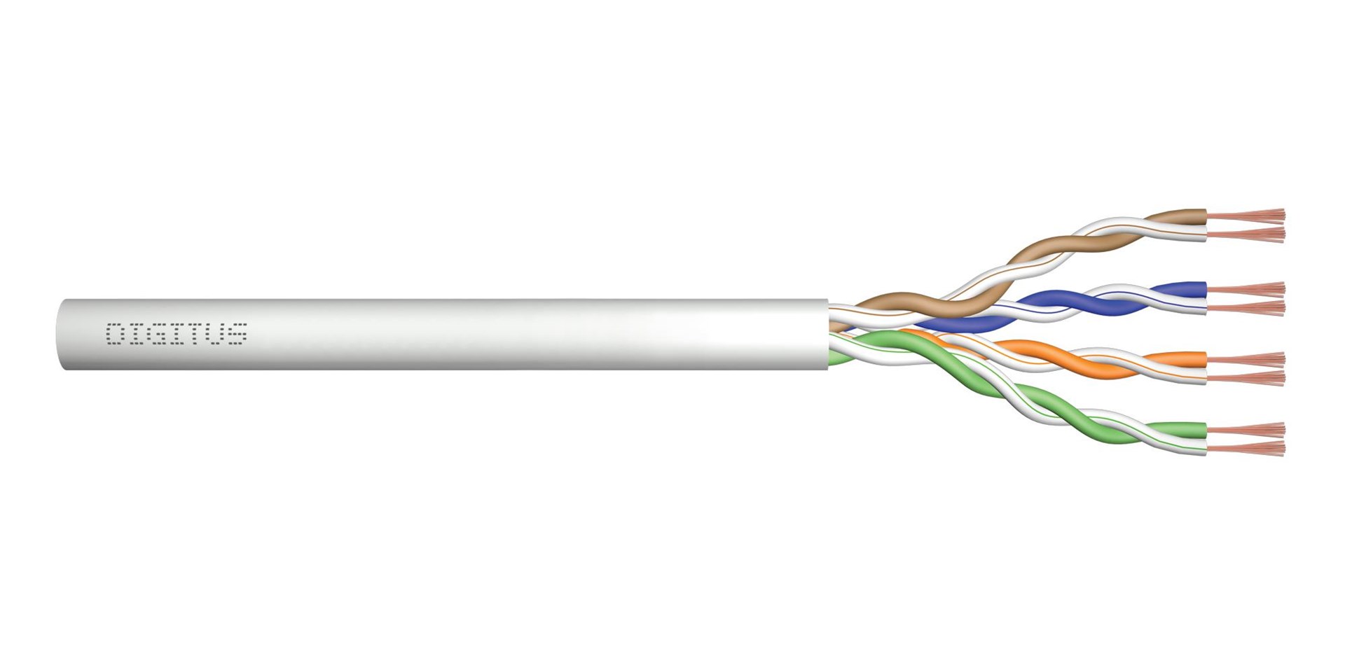 Digitus CAT 5e U/UTP twisted pair patch cord, raw Digitus CAT 5e U/UTP twisted pair patch cord, raw