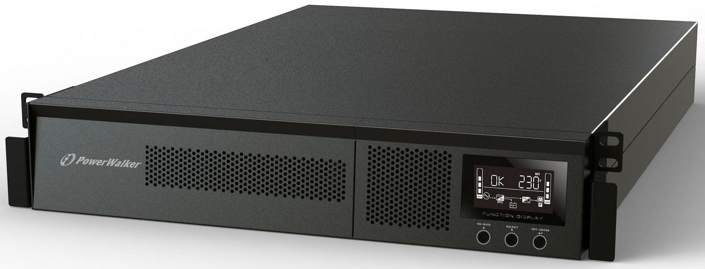 PowerWalker VFI 1000 RMG PF1 uninterruptible power supply (UPS) Double-conversion (Online) 1 kVA 1000 W PowerWalker VFI 1000 RMG PF1 uninterruptible power supply (UPS) Double-conversion (Online) 1 kVA 1000 W