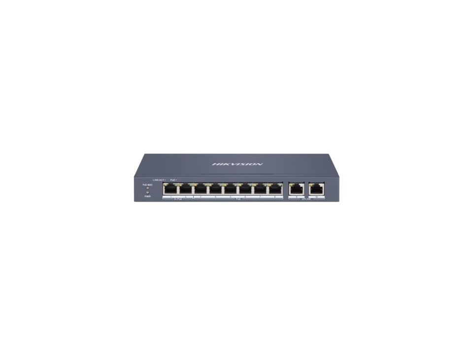Hikvision DS-3E1310HP-EI 8 Port Fast Ethernet Smart POE Switch Hikvision DS-3E1310HP-EI 8 Port Fast Ethernet Smart POE Switch