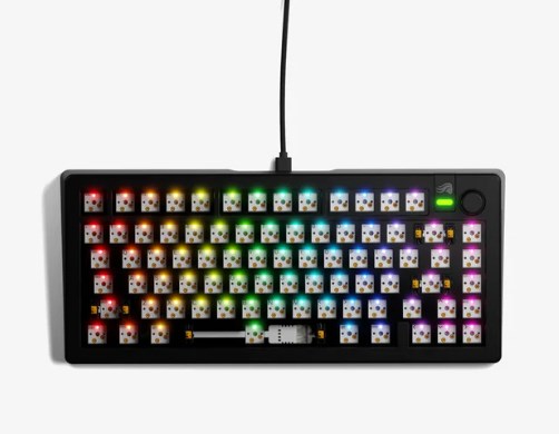 Glorious Gaming GMMK 3 75% Barebones Wired Black - US Glorious Gaming GMMK 3 75% Barebones Wired Black - US