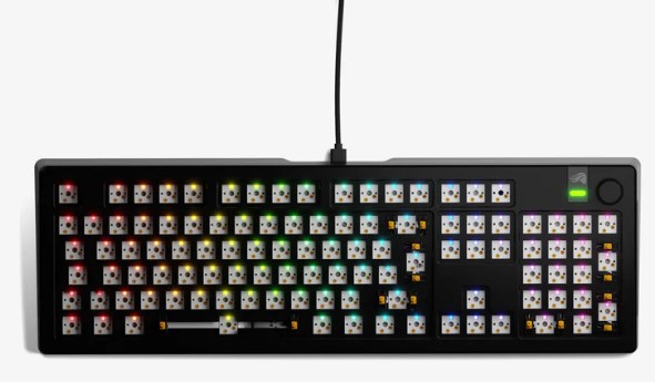 Glorious PC Gaming Race GMMK 3 PRO Barebones keyboard Home USB No Black Glorious PC Gaming Race GMMK 3 PRO Barebones keyboard Home USB No Black