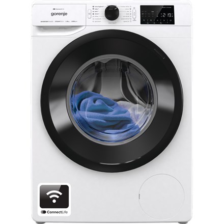 Gorenje Washing Machine | WPNEI82SBSWIFI | Energy efficiency class B | Front loading | Washing capacity 8 kg | 1200 RPM | Depth 47 cm | Width 60 cm | LED | Steam function | Wi-Fi Gorenje Washing Machine | WPNEI82SBSWIFI | Energy efficiency class B | Front loading | Washing capacity 8 kg | 1200 RPM | Depth 47 cm | Width 60 cm | LED | Steam function | Wi-Fi