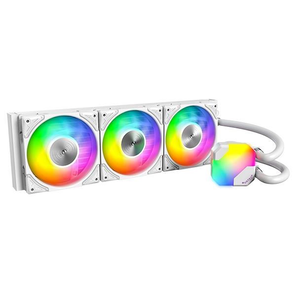 Montech Hyper Flow ARGB AIO Water Cooler, white - 360 mm Montech Hyper Flow ARGB AIO Water Cooler, white - 360 mm