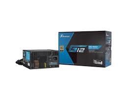 Seasonic G12 GC 80 PLUS Gold Power Supply - 650 Watt, black Seasonic G12 GC 80 PLUS Gold Power Supply - 650 Watt, black