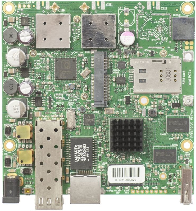 Mikrotik RB922UAGS-5HPacD Motherboard Mikrotik RB922UAGS-5HPacD Motherboard