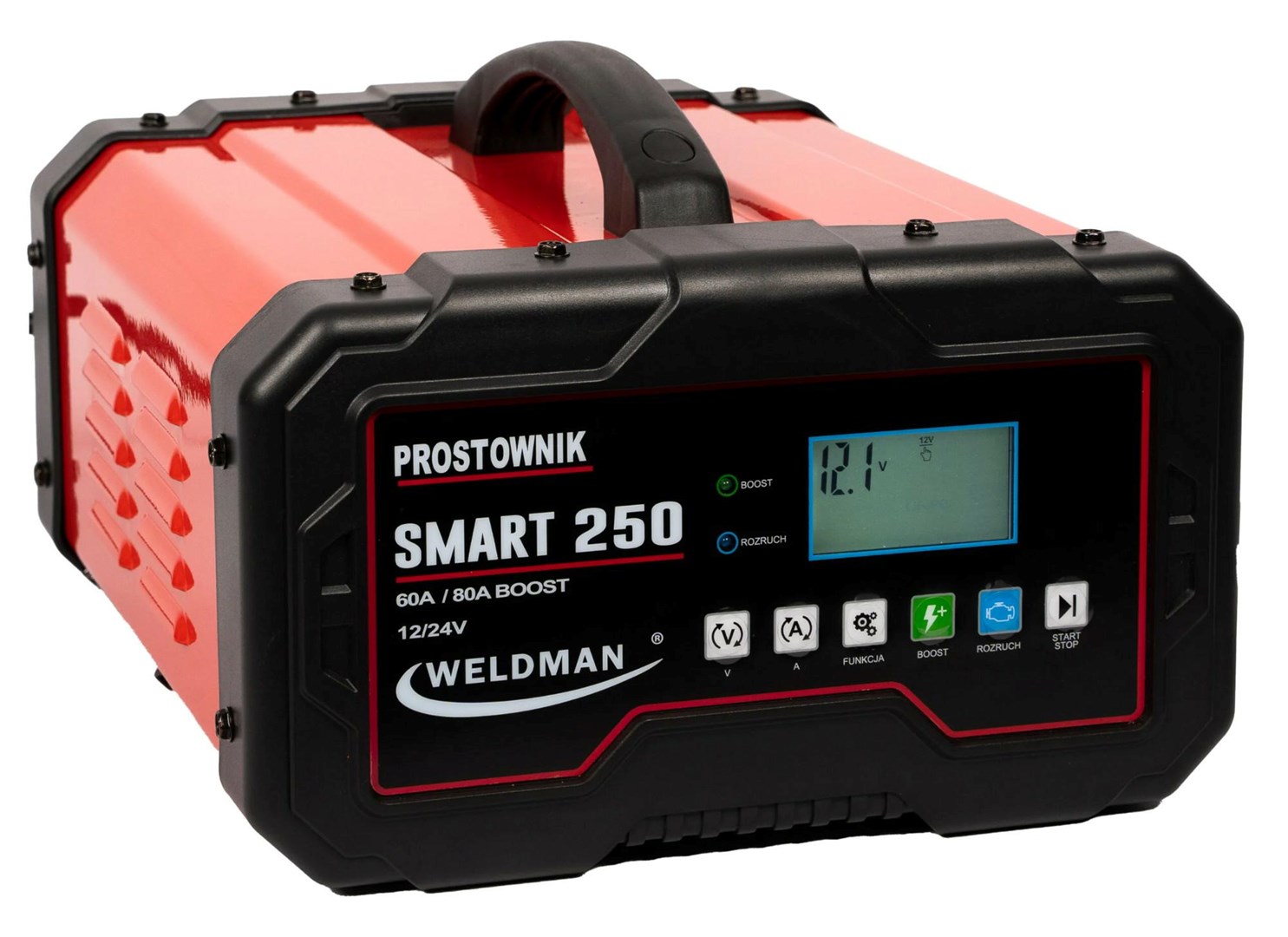 WELDMAN INVERTER RECTIFIER SMART 250 12V/24V WITH START WELDMAN INVERTER RECTIFIER SMART 250 12V/24V WITH START