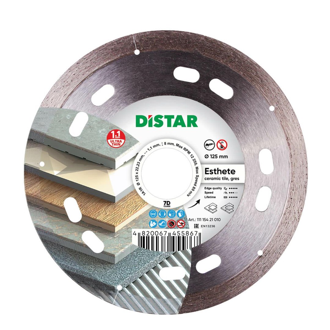 DISTAR DIAMOND BLADE ESTHETE 125 x 1.1 x 8 x 22.23mm DISTAR DIAMOND BLADE ESTHETE 125 x 1.1 x 8 x 22.23mm