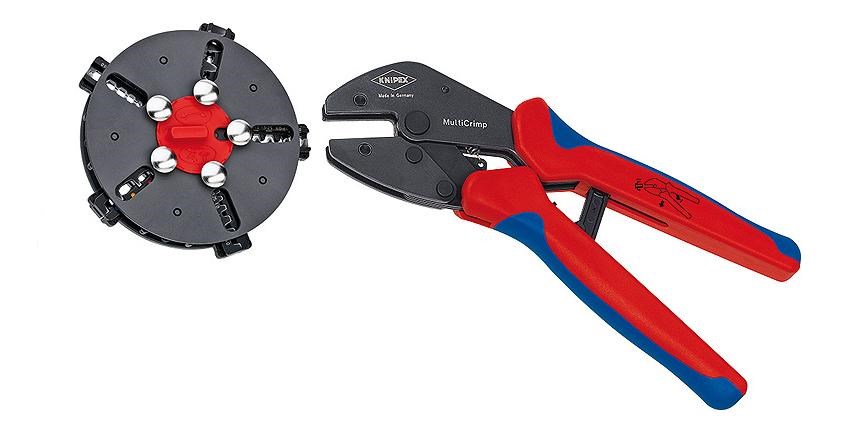 Knipex 97 33 02 cable crimper Crimping tool Blue, Red Knipex 97 33 02 cable crimper Crimping tool Blue, Red