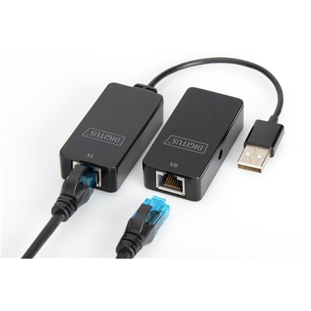 DIGITUS Extender USB Cat5/5e/6 (UTP, STP o. SFP) bis 50m DIGITUS Extender USB Cat5/5e/6 (UTP, STP o. SFP) bis 50m