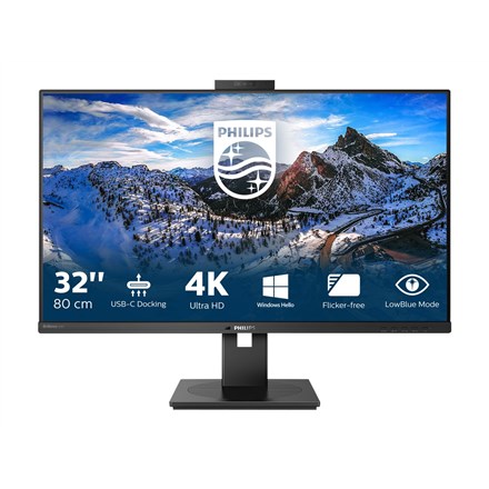 Philips P Line 329P1H/00 LED display 80 cm (31.5") 3840 x 2160 pixels 4K Ultra HD Black Philips P Line 329P1H/00 LED display 80 cm (31.5") 3840 x 2160 pixels 4K Ultra HD Black