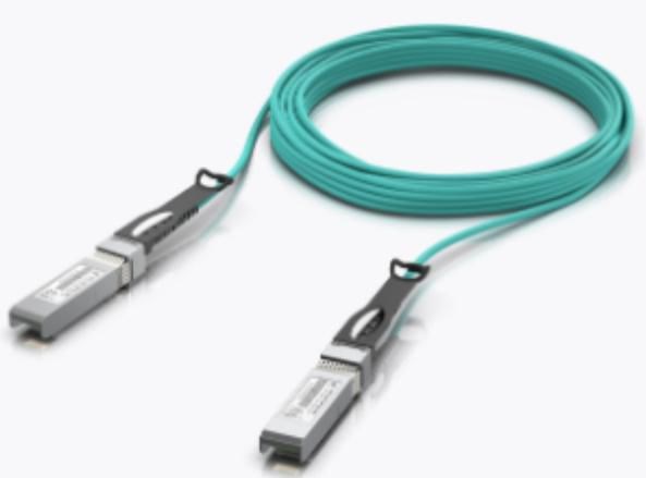 Ubiquiti UACC-AOC-SFP28-20M InfiniBand/fibre optic cable Aqua colour Ubiquiti UACC-AOC-SFP28-20M InfiniBand/fibre optic cable Aqua colour