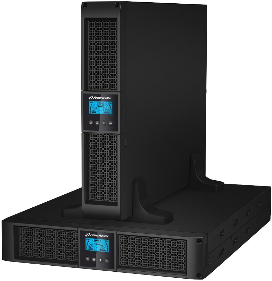 PowerWalker VI 3000RT LCD uninterruptible power supply (UPS) 3 kVA 2700 W 9 AC outlet(s) PowerWalker VI 3000RT LCD uninterruptible power supply (UPS) 3 kVA 2700 W 9 AC outlet(s)