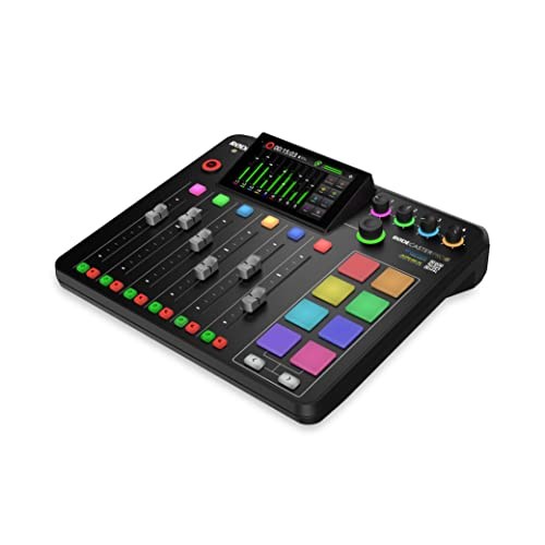 RODECaster Pro II Podcast production studio Music production station Black RODECaster Pro II Podcast production studio Music production station Black