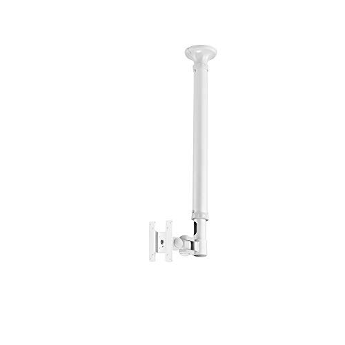 Neomounts FPMA-C100WHITE Monitor/TV mount ceiling 10-30" - h 79-129 cm Neomounts FPMA-C100WHITE Monitor/TV mount ceiling 10-30" - h 79-129 cm