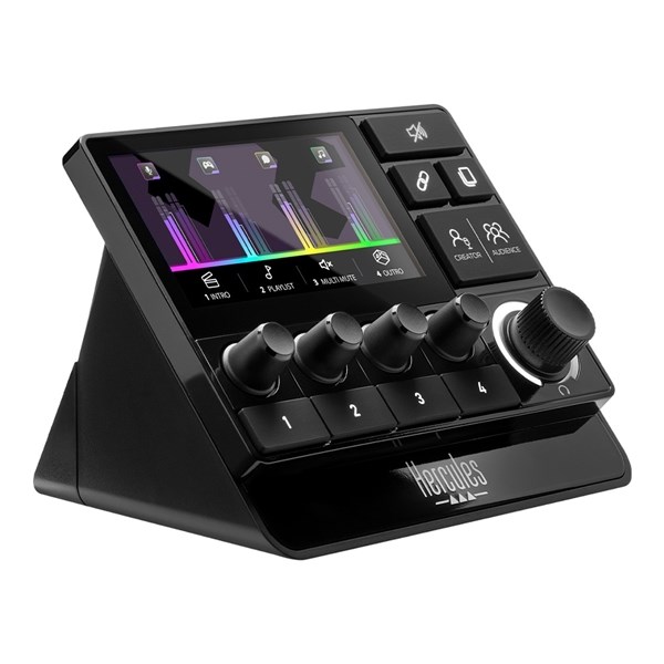 Hercules Stream 200 XLR Black 9 buttons Hercules Stream 200 XLR Black 9 buttons