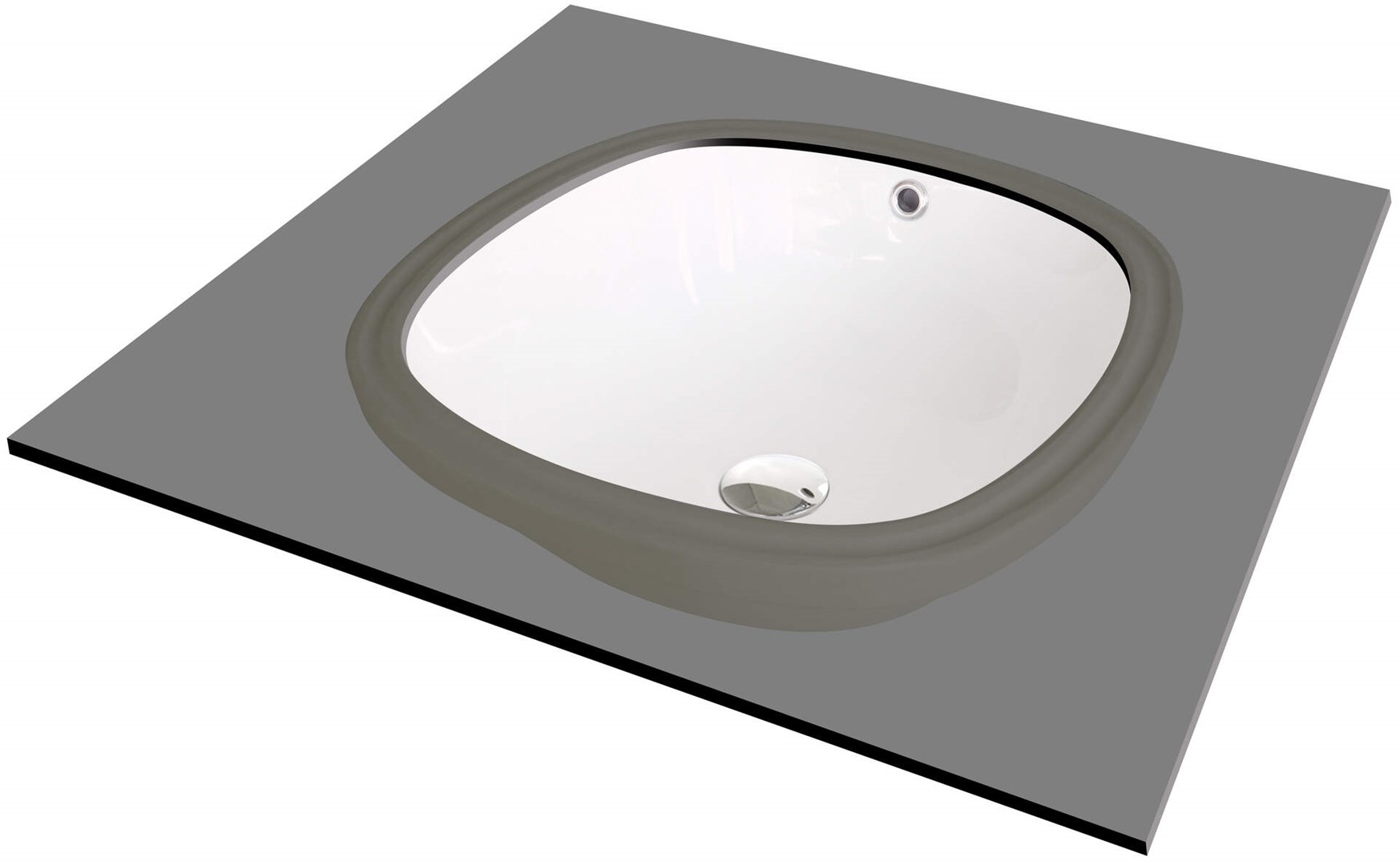 Ceramic undercounter washbasin Ceramic undercounter washbasin