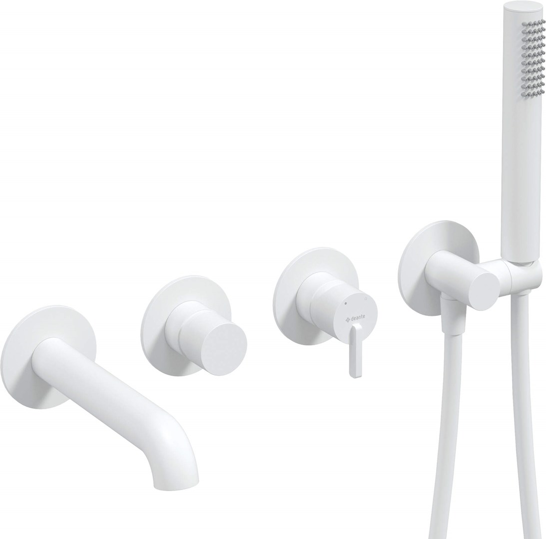 Concealed 4-hole bathtub mixer Concealed 4-hole bathtub mixer