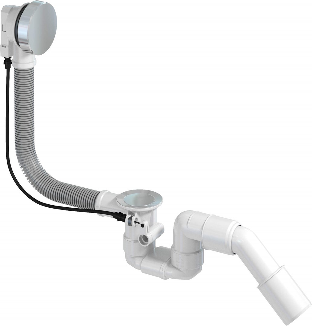 Bathtub siphon with automatic stopper Bathtub siphon with automatic stopper