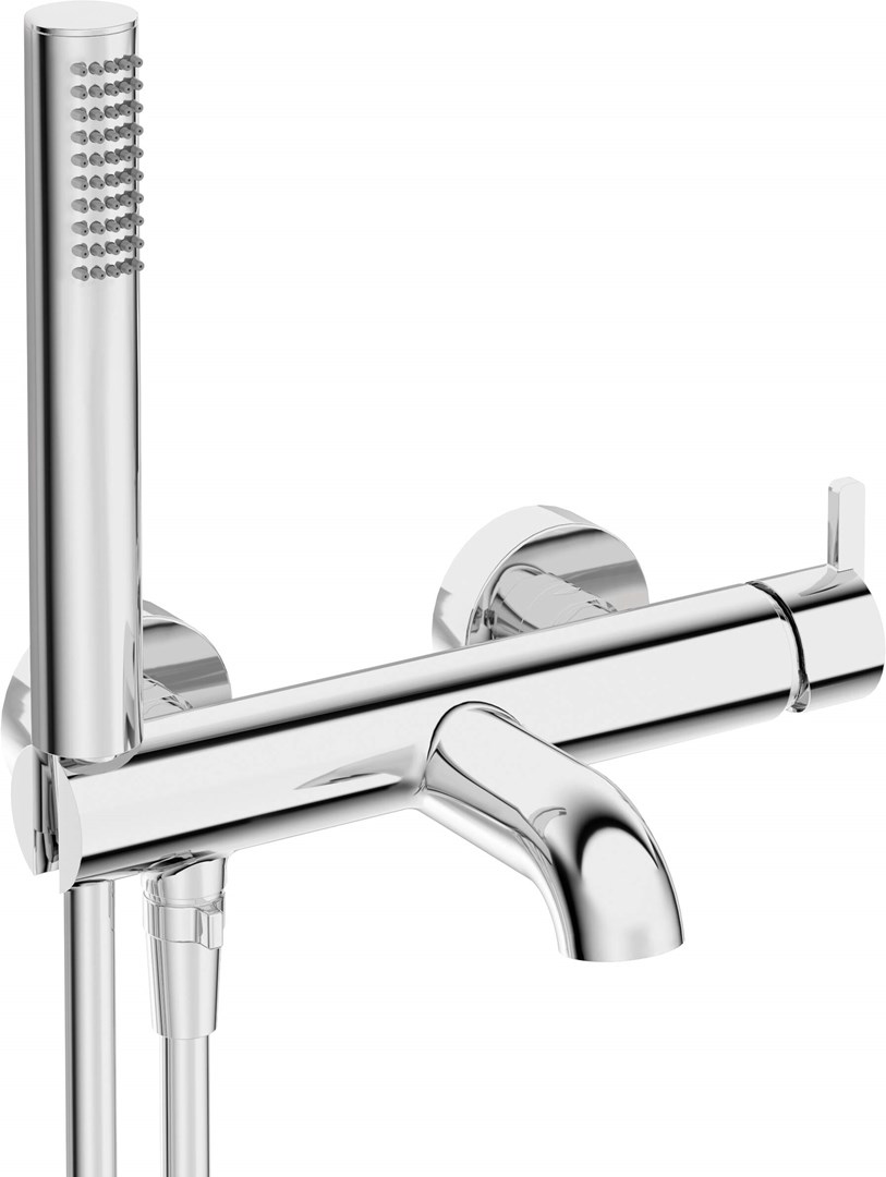 Bath mixer with shower set Bath mixer with shower set