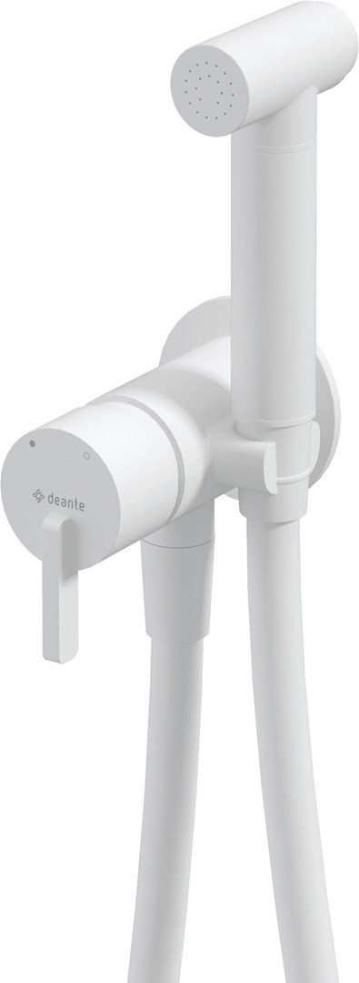 Concealed bidet mixer with bidetta receiver Concealed bidet mixer with bidetta receiver