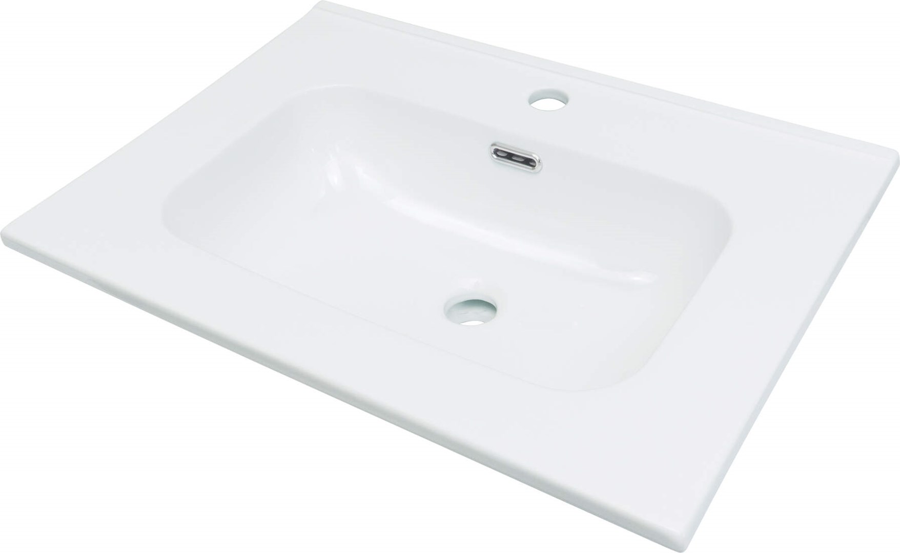 Ceramic recessed washbasin - 60 cm Ceramic recessed washbasin - 60 cm