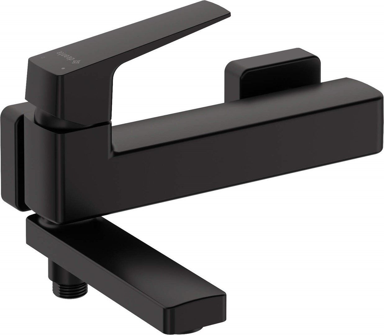 Wall-mounted bathtub mixer - with folding spout Wall-mounted bathtub mixer - with folding spout