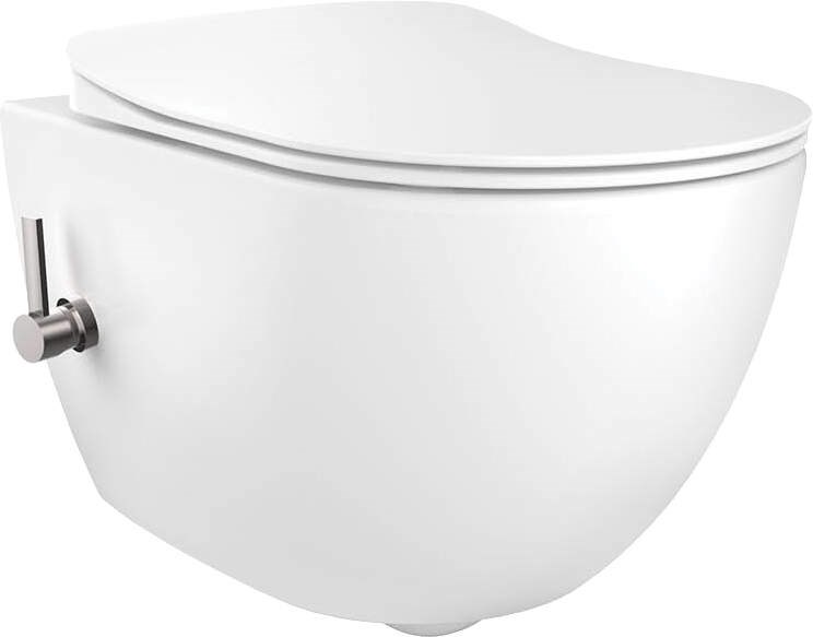 Toilet with bidet function - with mixer tap Toilet with bidet function - with mixer tap
