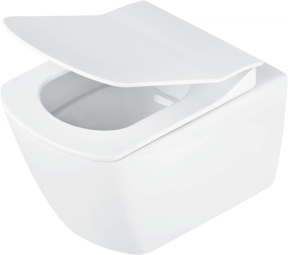 Rimless wall-hung toilet Rimless wall-hung toilet