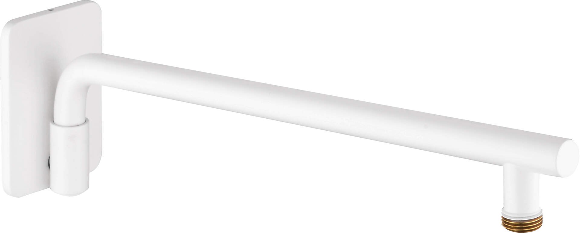 Wall-mounted movable shower spout - 400 mm Wall-mounted movable shower spout - 400 mm