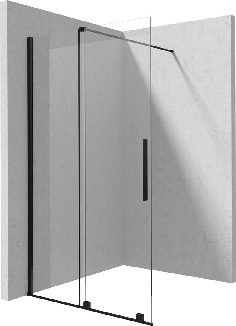 Walk-in shower wall 120 cm - sliding Walk-in shower wall 120 cm - sliding